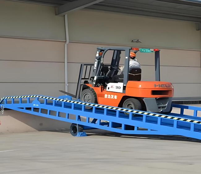 天门移动式卸货平台（叉车用）