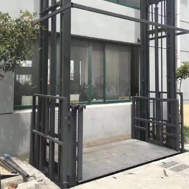 天门5吨室外升降货梯